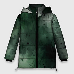 Куртка зимняя женская Акварелика, цвет: 3D-черный
