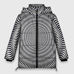 Куртка зимняя женская Optical illusion, цвет: 3D-светло-серый