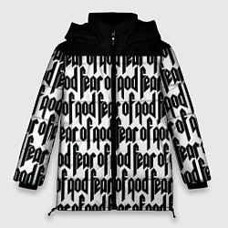 Куртка зимняя женская Fear of God, цвет: 3D-черный