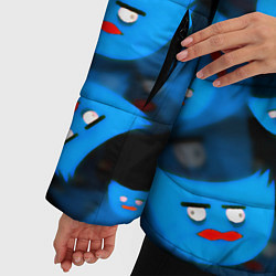Куртка зимняя женская Poppy Playtime games, цвет: 3D-красный — фото 2