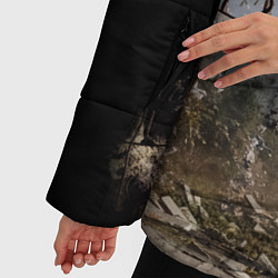 Куртка зимняя женская STALKER 2 выход из тоннеля, цвет: 3D-черный — фото 2