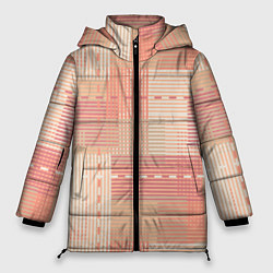 Женская зимняя куртка Полосы в цвете 2024 года