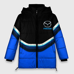 Куртка зимняя женская Mazda sport brend car, цвет: 3D-красный