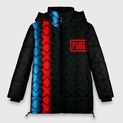 Куртка зимняя женская ПАБГ игровая коллекция, цвет: 3D-красный