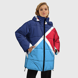 Куртка зимняя женская Расцветка из 90, цвет: 3D-светло-серый — фото 2
