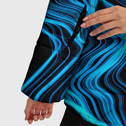 Куртка зимняя женская Paramore sound wave, цвет: 3D-черный — фото 2