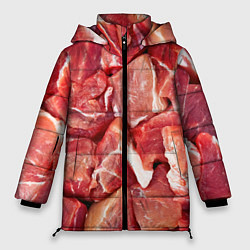 Куртка зимняя женская Куски мяса, цвет: 3D-светло-серый