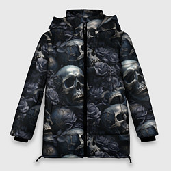 Куртка зимняя женская Пепельное поле, цвет: 3D-черный