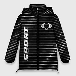 Куртка зимняя женская SsangYong sport metal, цвет: 3D-черный