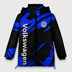Женская зимняя куртка Volkswagen - blue stripes