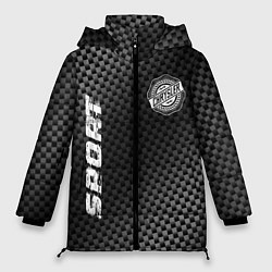Куртка зимняя женская Chrysler sport carbon, цвет: 3D-черный