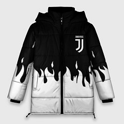 Куртка зимняя женская Juventus fire, цвет: 3D-красный