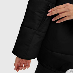 Куртка зимняя женская PUBG game pattern, цвет: 3D-светло-серый — фото 2
