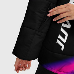 Куртка зимняя женская Juventus speed game lights, цвет: 3D-черный — фото 2
