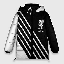 Куртка зимняя женская Liverpool sport fc geometry, цвет: 3D-черный