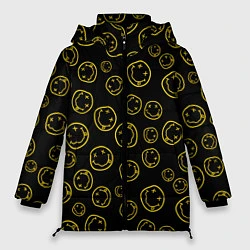 Куртка зимняя женская Nirvana Pattern, цвет: 3D-светло-серый