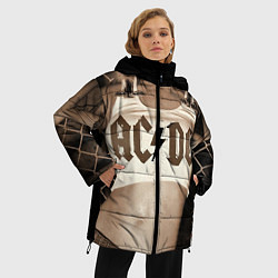 Куртка зимняя женская AC/DC Girl, цвет: 3D-красный — фото 2