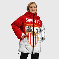 Куртка зимняя женская Sevilla FC, цвет: 3D-черный — фото 2