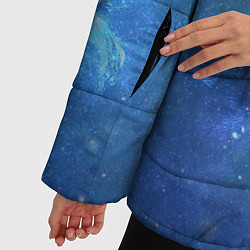 Куртка зимняя женская Космос, цвет: 3D-светло-серый — фото 2