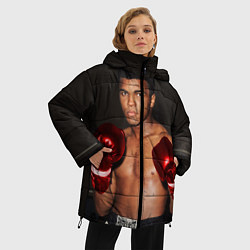 Куртка зимняя женская Мухаммед Али, цвет: 3D-красный — фото 2
