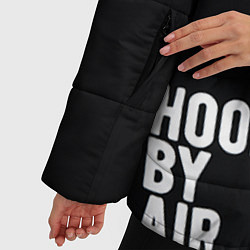 Куртка зимняя женская BTS: Hood by air, цвет: 3D-красный — фото 2