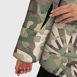 Куртка зимняя женская Камуфляж, цвет: 3D-светло-серый — фото 2