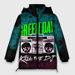Женская зимняя куртка Green Day: Kill the DJ