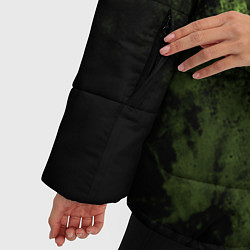 Куртка зимняя женская Green Day: Acid Voltage, цвет: 3D-черный — фото 2