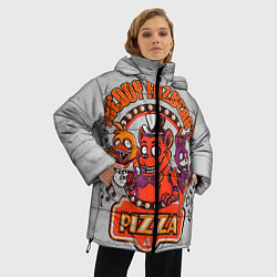 Куртка зимняя женская Freddy Pizza, цвет: 3D-черный — фото 2