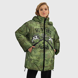 Куртка зимняя женская Hunting & Fishing, цвет: 3D-светло-серый — фото 2