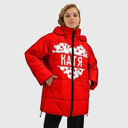 Куртка зимняя женская Любимая Катя, цвет: 3D-черный — фото 2