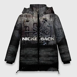 Куртка зимняя женская Nickelback Repository, цвет: 3D-светло-серый