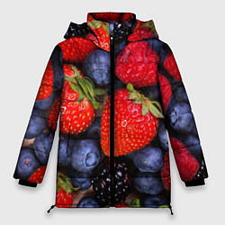 Куртка зимняя женская Berries, цвет: 3D-черный