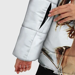 Куртка зимняя женская Мадонна, цвет: 3D-светло-серый — фото 2