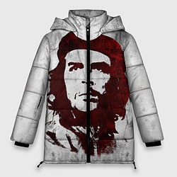 Куртка зимняя женская Че Гевара, цвет: 3D-красный