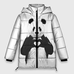 Куртка зимняя женская Panda Love, цвет: 3D-красный