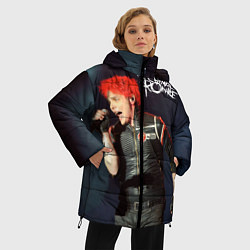 Куртка зимняя женская Gerard Way, цвет: 3D-светло-серый — фото 2