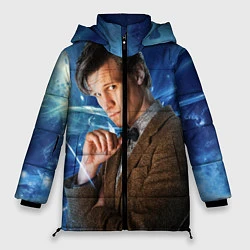 Куртка зимняя женская 11th Doctor Who, цвет: 3D-черный