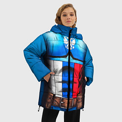 Куртка зимняя женская Капитан Россия, цвет: 3D-черный — фото 2