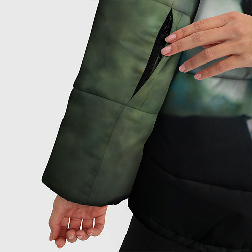 Женская зимняя куртка Zemfira / 3D-Светло-серый – фото 5