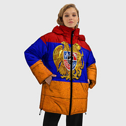 Куртка зимняя женская Армения, цвет: 3D-черный — фото 2
