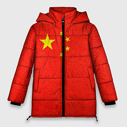 Куртка зимняя женская Китай, цвет: 3D-красный