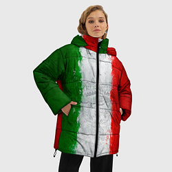 Куртка зимняя женская Italian, цвет: 3D-черный — фото 2