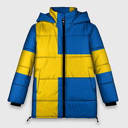 Куртка зимняя женская Швеция, цвет: 3D-красный