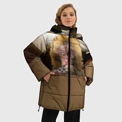 Куртка зимняя женская Мартышка, цвет: 3D-светло-серый — фото 2