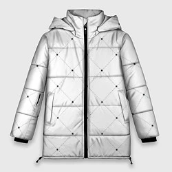 Куртка зимняя женская Точечный узор!, цвет: 3D-светло-серый