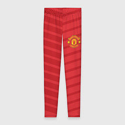 Леггинсы женские FC Manchester United: Reverse, цвет: 3D-принт