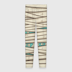 Леггинсы женские Человек-мумия, цвет: 3D-принт