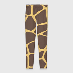 Леггинсы женские Окрас жирафа, цвет: 3D-принт