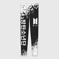 Леггинсы женские BTS, цвет: 3D-принт
